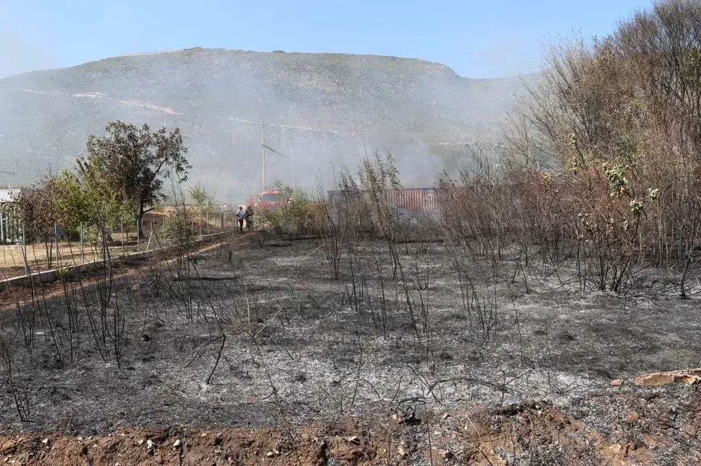 Izgorjela površina u Livnu
