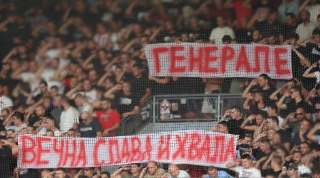 Navijači Zvezde veličaju ratne zločince
