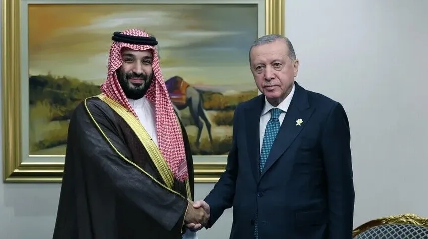 Prijem prestolonasljednika Saudijske Arabije, princa Muhameda bin Salmana, od strane turskog predsjednika Recepa Tayyipa Erdogana u Predsjedničkom kompleksu u Ankari.