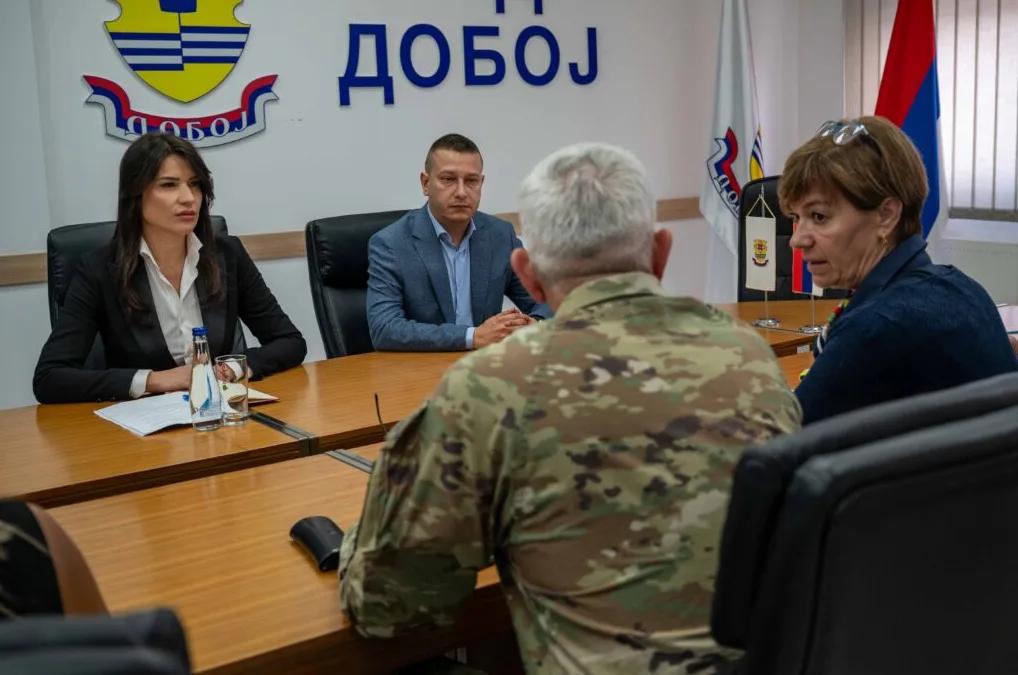 NATO komandant u Doboju