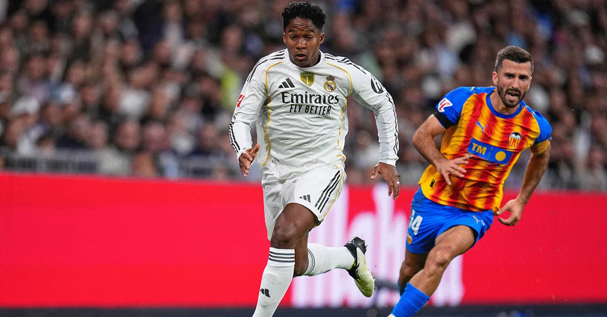 Fudbaleri Real Madrida i Valensije u akciji