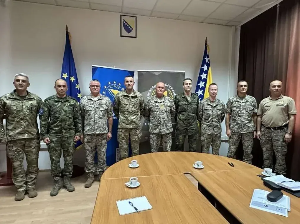 Zvaničnici OSBiH i EUFOR-a