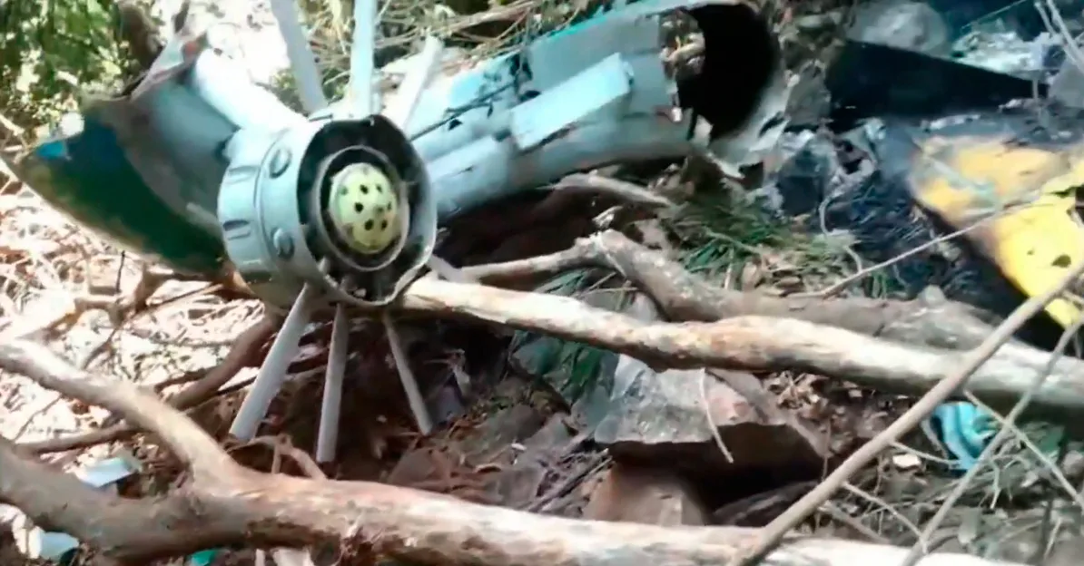 Ostaci srušenog helikoptera u Keniji