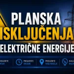 Planska isključenja električne energije (Područje TK) za 01.09.2026. godine