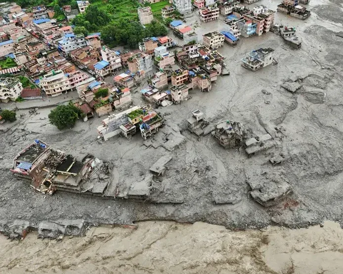 Razorne poplave u Nepalu
