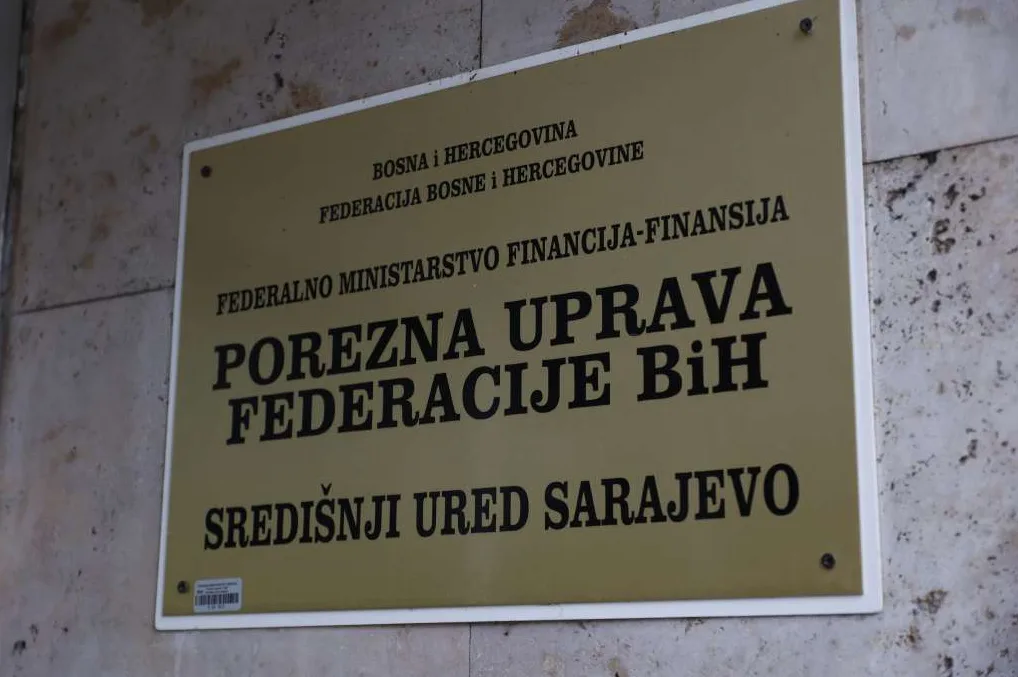 Tabla Porezne uprave Federacije BiH