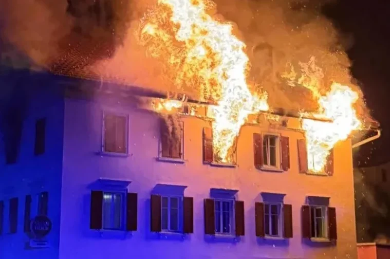 Veliki požar u restoranu
