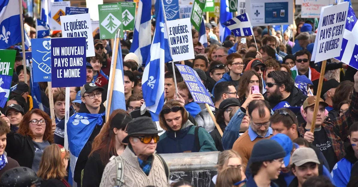 Protest za nezavisnost Quebeca