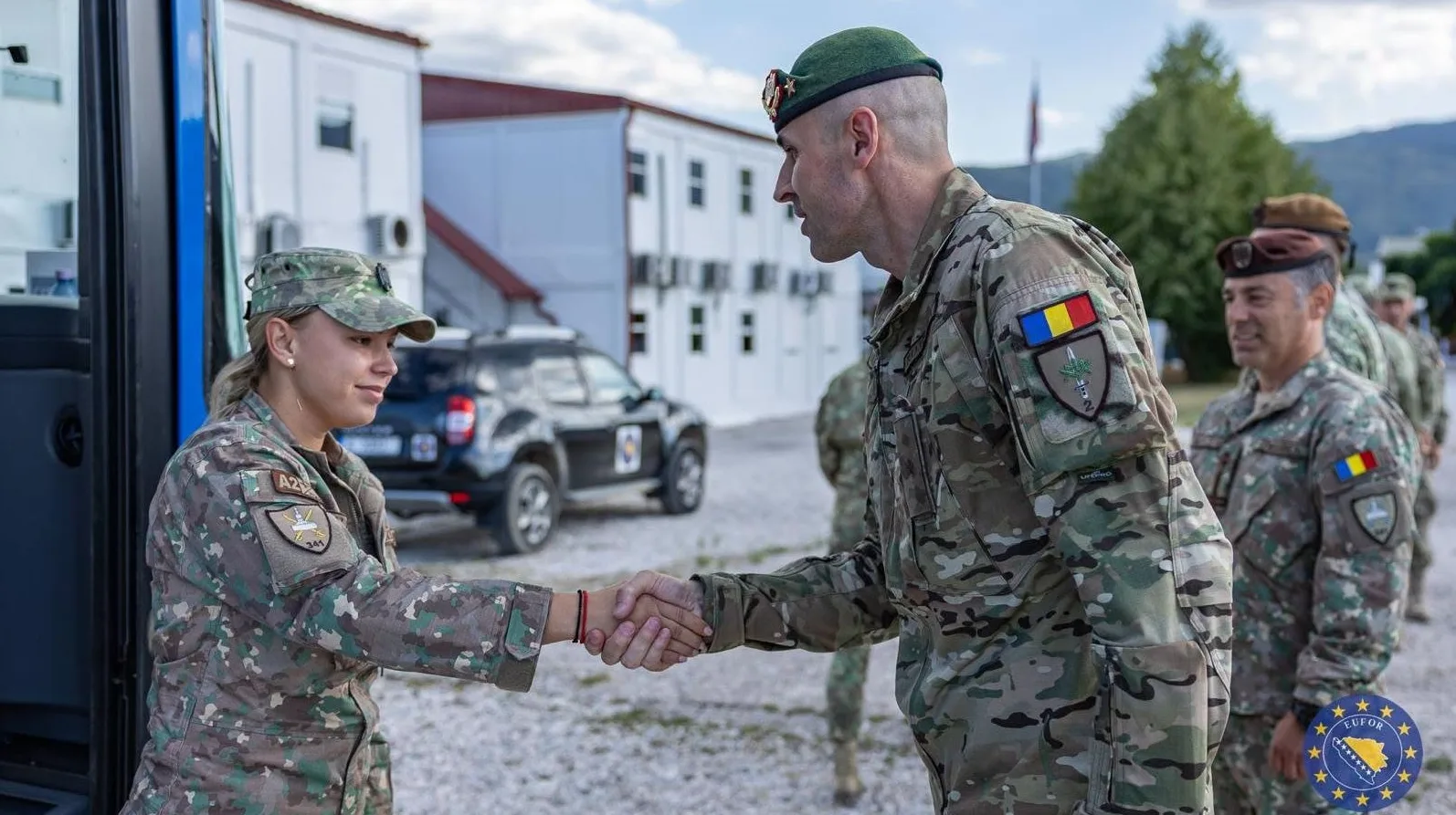 Rumunske rezervne snage EUFOR-a u Butmiru