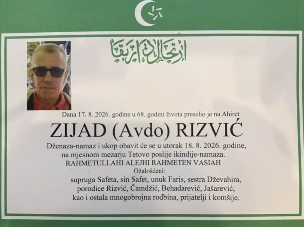 Smrtovnica Zijada Rizvića