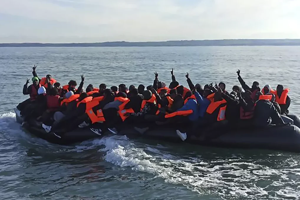 Sudanski migranti na čamcu