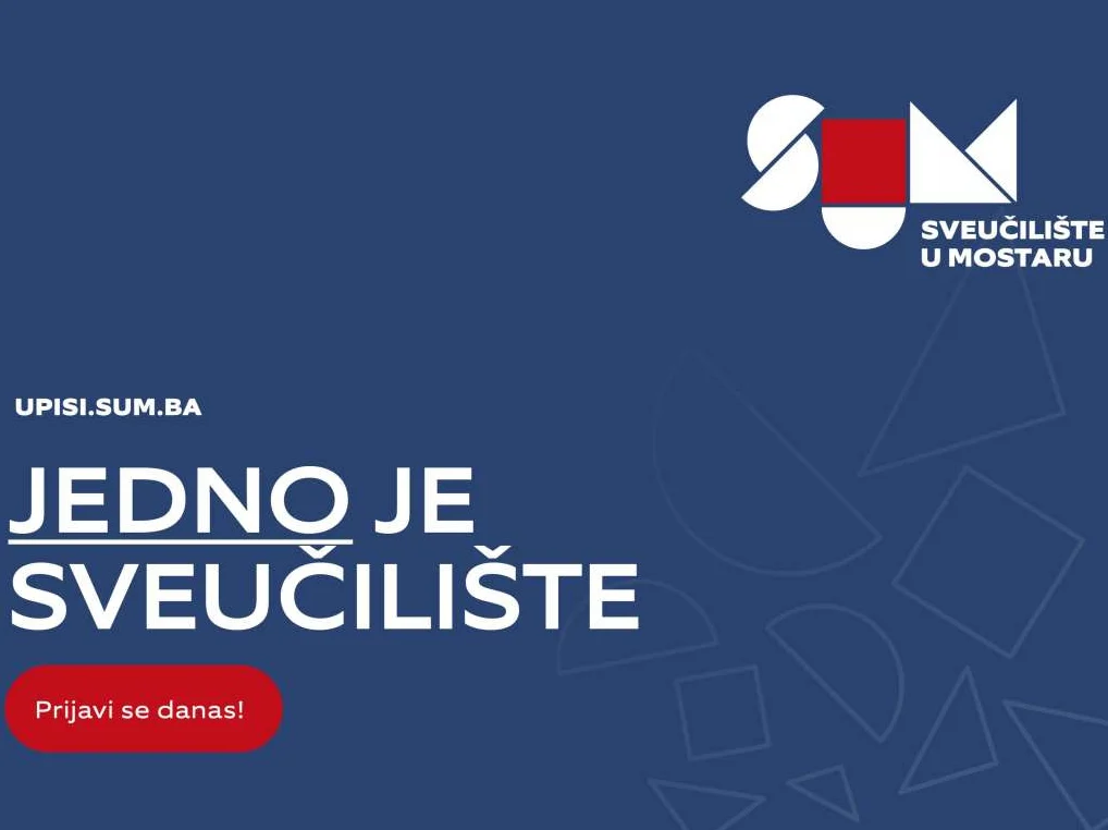 Jesenski upisni rok Sveučilište u Mostaru