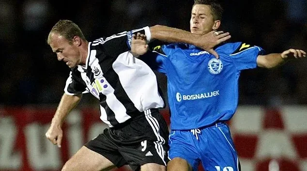 Fudbaleri Željezničara i Newcastlea