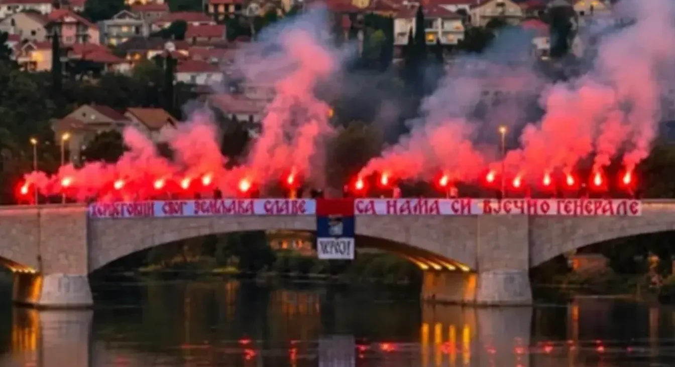 Bakljada i podrška Mladiću