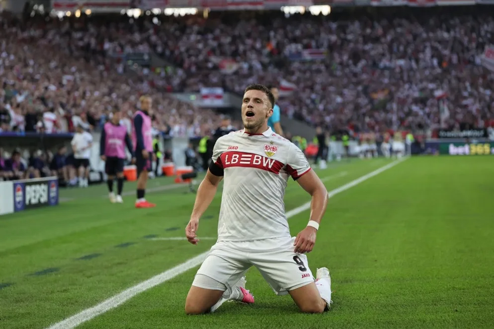 Ermedin Demirović slavi golove