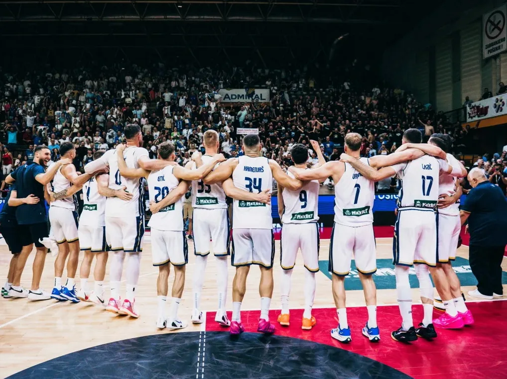 Košarkaška reprezentacija BiH slavi uspjeh