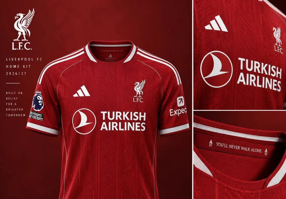 Liverpool dres Turkish Airlines