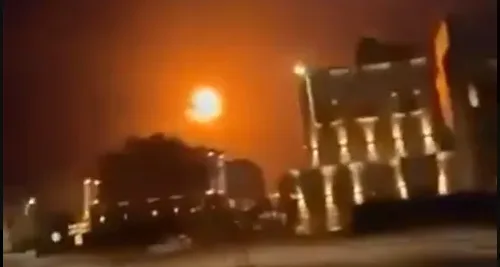 Eksplozija u napadu Huta