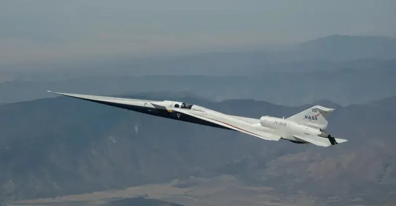 NASA-in avion X-59 u letu