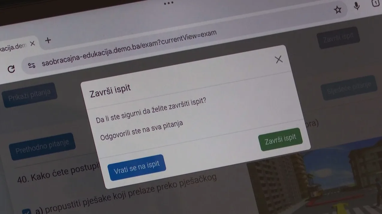 Polaganje vozačkog ispita online