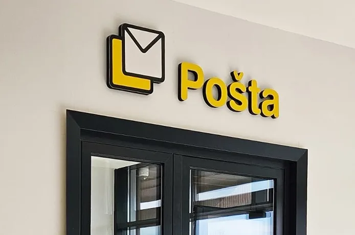 Logo BH Pošte na ulazu