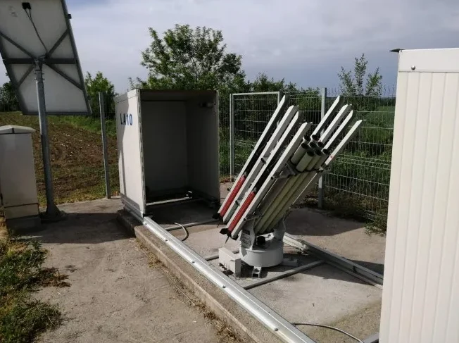 Lansiranje protivgradnih raketa u RS