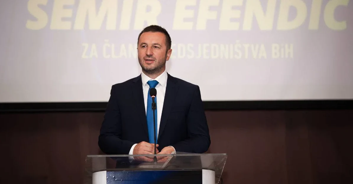 Semir Efendić predstavlja program SBiH