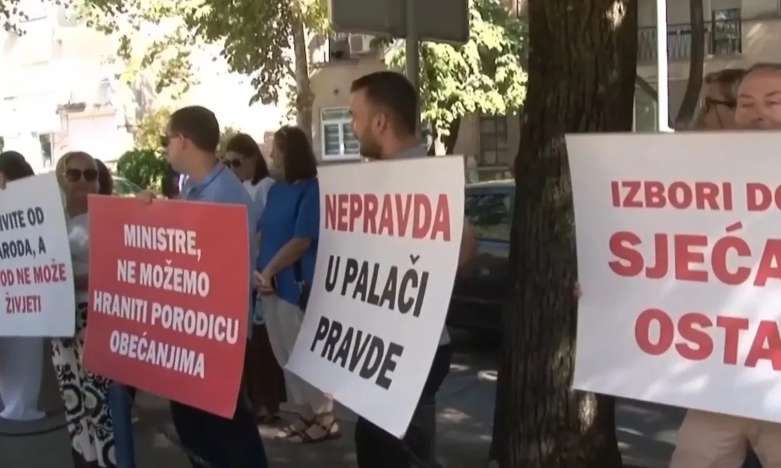 Zaposleni u pravosuđu HNK-a štrajkuju