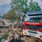 Noć na požarištima kod Trebinja bila mirna, jedan krak vatre još aktivan